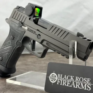 Sig Sauer P320 AXG Legion 9mm Compensated Pistol w/ Romeo-X Pro Red Dot Optic Legion Gray