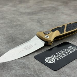 Microtech Socom Elite Auto S/E Tan Stonewash Standard 160A-10 TA