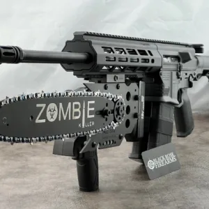 Chainsaw Bayonet Zombie Killer Picatinny Quick Attach 18v Rechargeable - GUN NOT INCLUDED