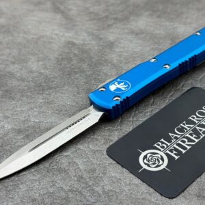 Microtech Ultratech D/E Blue Stonewash Standard 122-10 BL