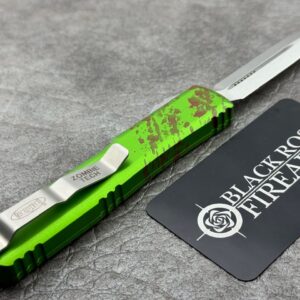 Microtech Zombietech D/E Stonewash Standard 122-10 Z