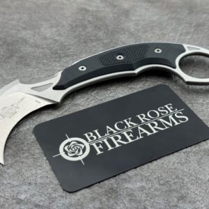 Microtech Iconic Fixed Right Hand Carry Stonewash Standard 118-10 R