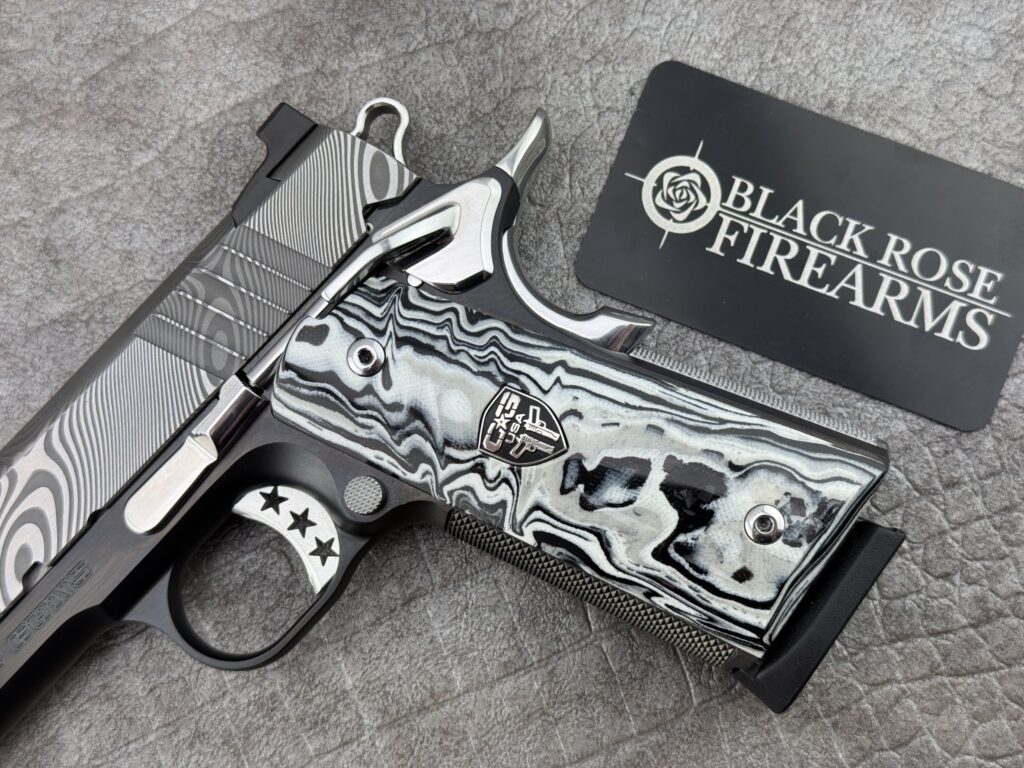 Cabot Guns Zebra Damascus .45ACP 1911 Pistol Only 10 Made In 2024