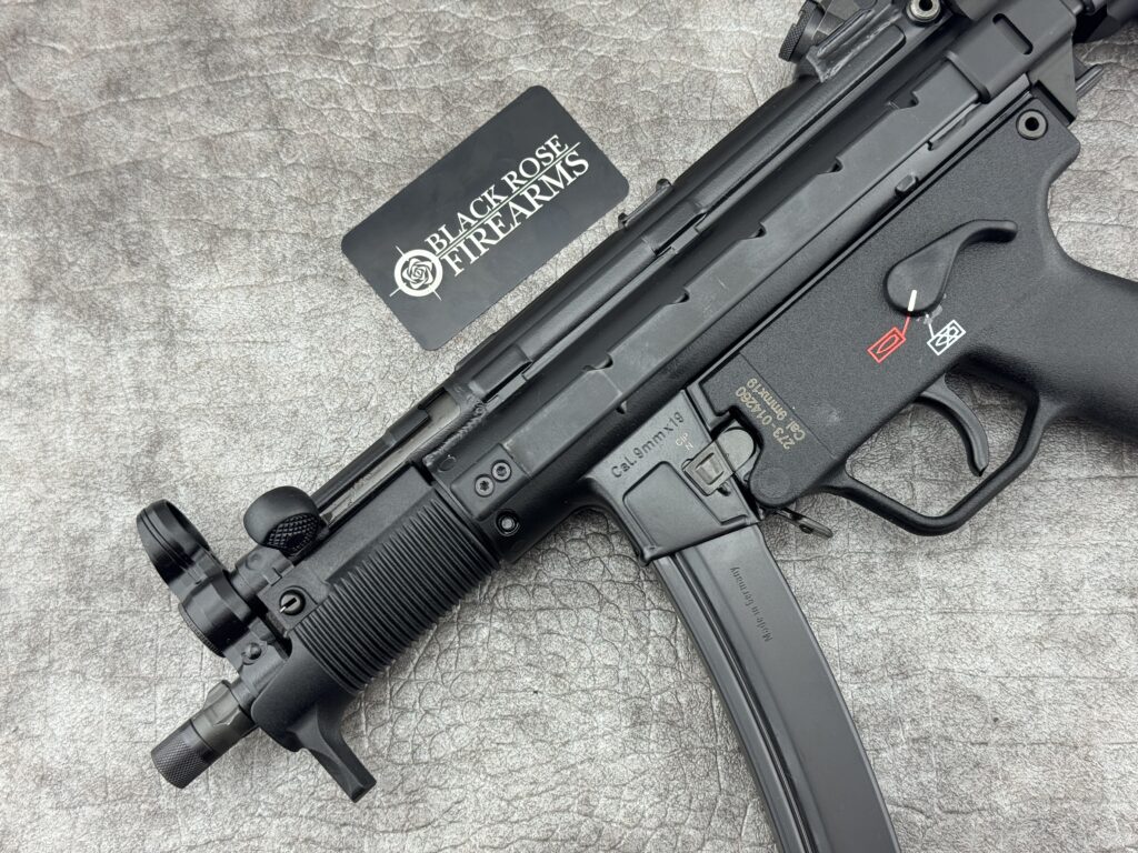 Heckler & Koch SP5K-PDW 9mm Pistol Black W/ Collapsible Tailhook