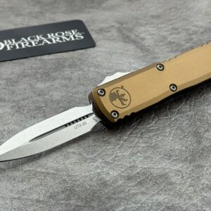 Microtech UTX-85 D/E Gen III Tan Stonewash Standard 1232-10 TA