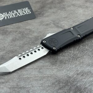 Microtech Combat Troodon Gen III Hellhound Signature Series Stonewash Standard 1219-10 S
