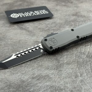 Microtech Ultratech ZBP Hellhound Signature Series Natural Clear Standard 1119-1 NCS