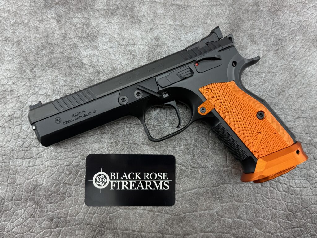 CZ 75 TS 2 Tac Sport Orange 9mm Pistol W/ 3 Mags - Black Rose Firearms