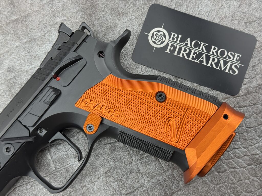 CZ 75 TS 2 Tac Sport Orange 9mm Pistol W/ 3 Mags - Black Rose Firearms