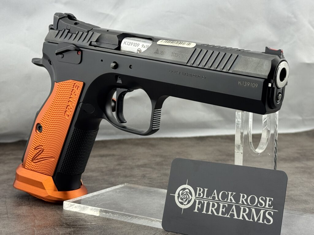 CZ 75 TS 2 Tac Sport Orange 9mm Pistol W/ 3 Mags | Black Rose Firearms