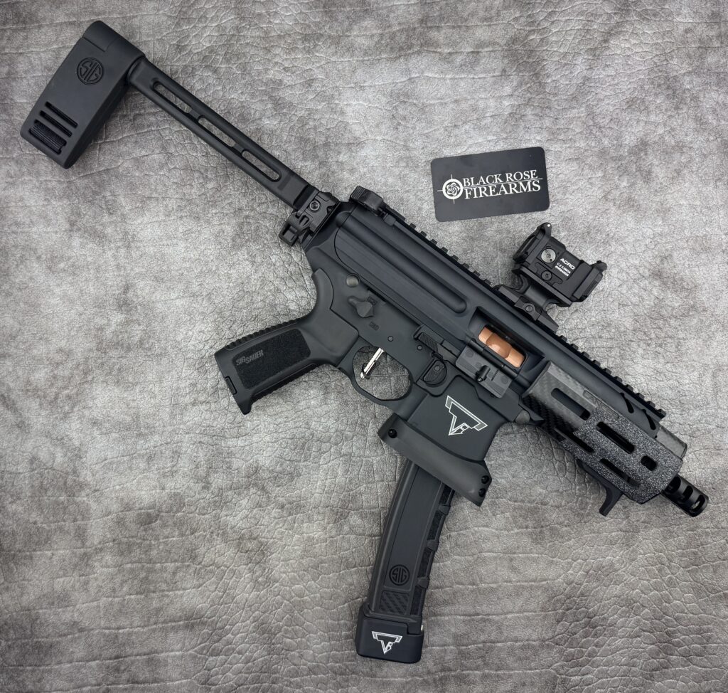 Taran Tactical Sig Sauer MPX-K 9mm Pistol W/ Aimpoint ACRO C-2 2.5