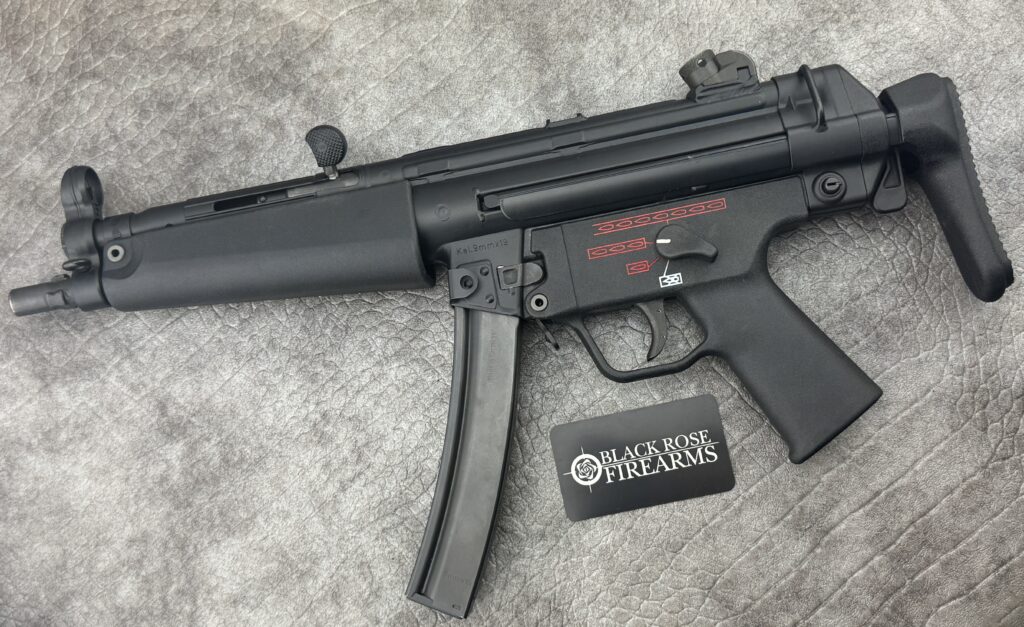 HK MP5A3 9mm Fully Transferable German Made Machine Gun | Black