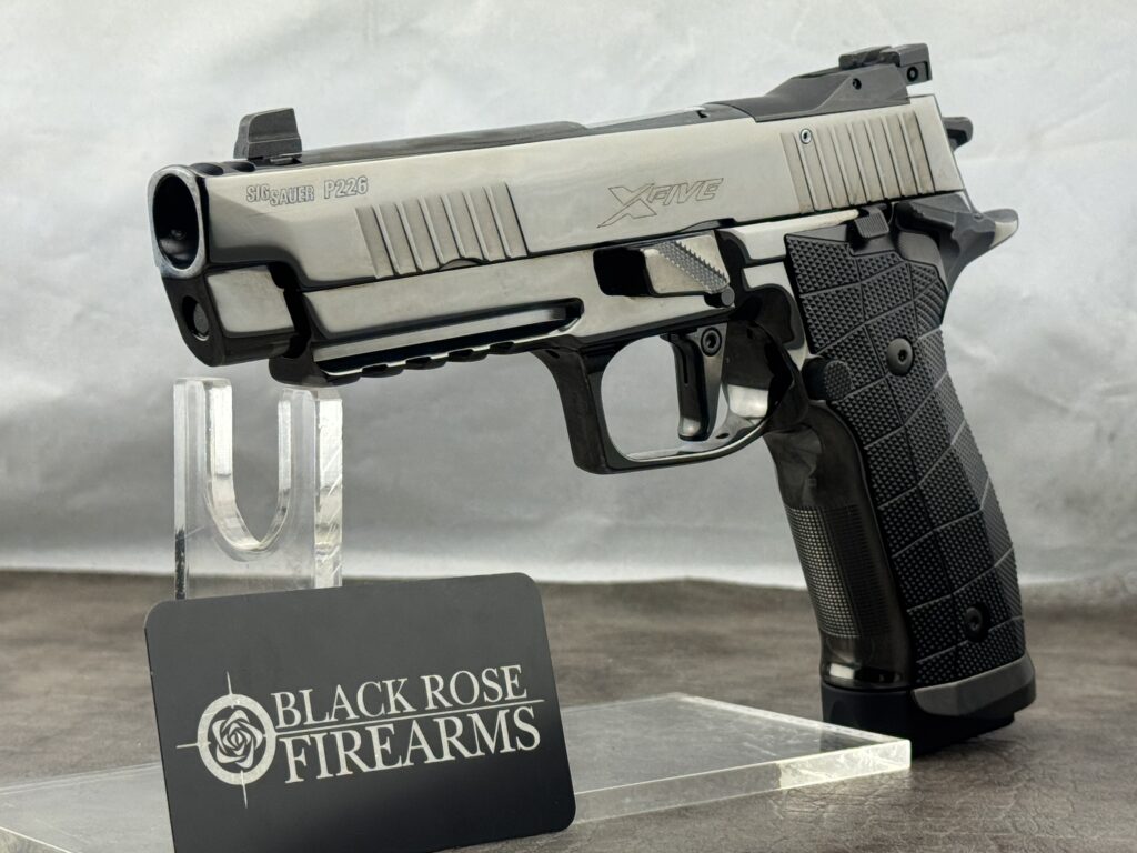 Sig Sauer P226 XFive Reserve 9mm Pistol High Polish DLC - Black