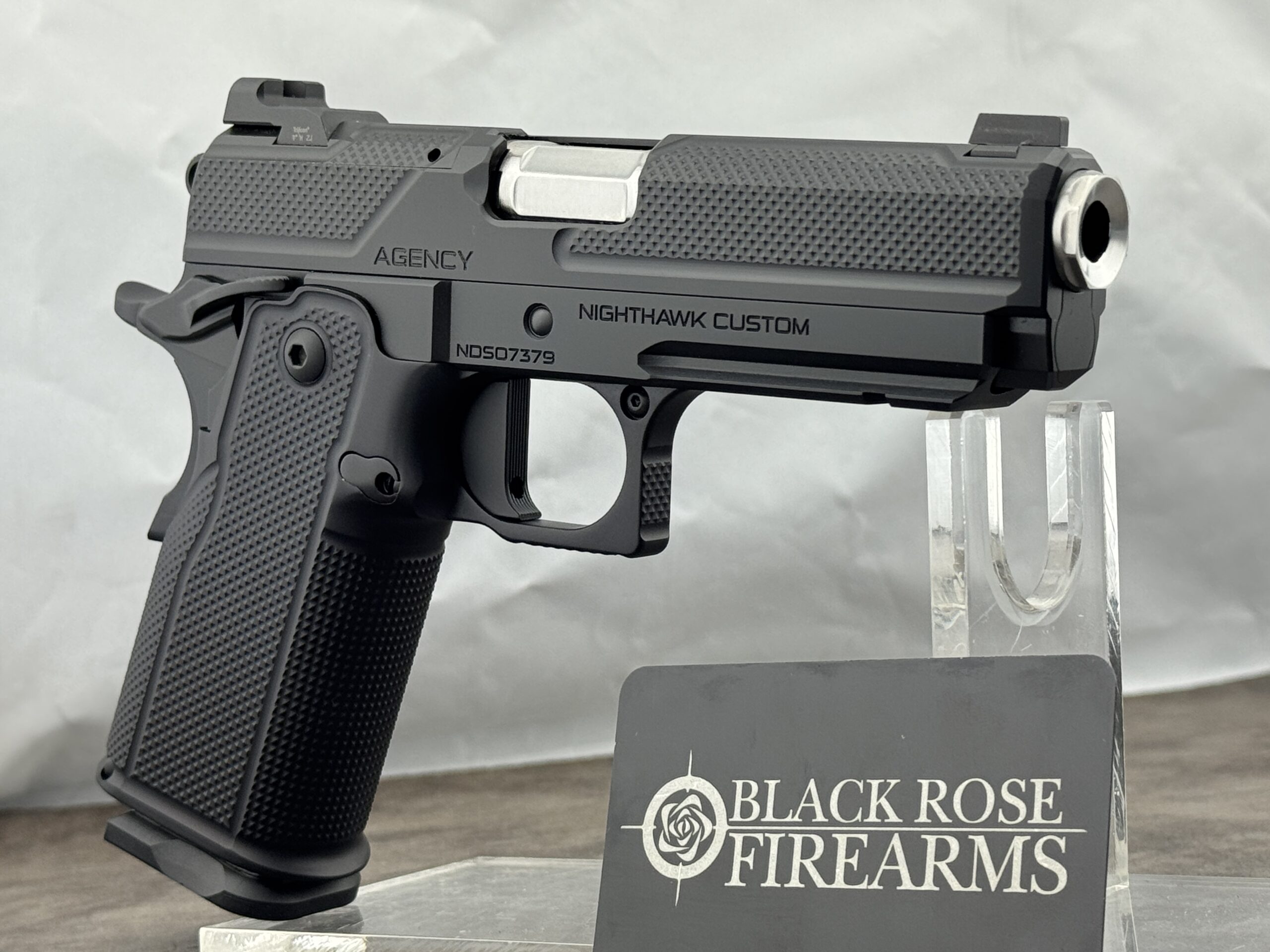 Nighthawk Custom Double Agent 9mm IOS Sight Upgraded Double Stack